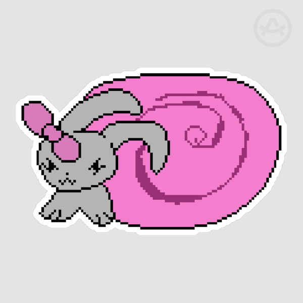 [Maline] Bunni Snails Die Cut Stickers