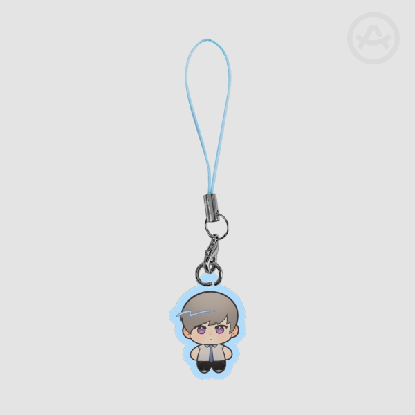 Gray Phone Charm