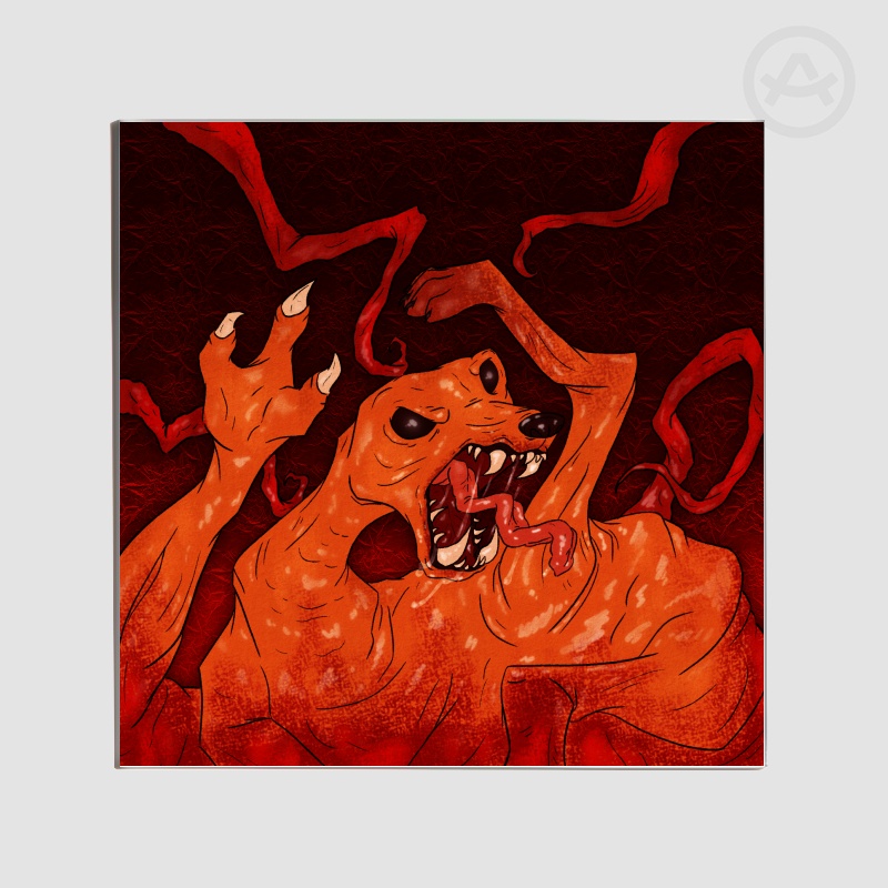 Alien Thing - Acrylic Coaster