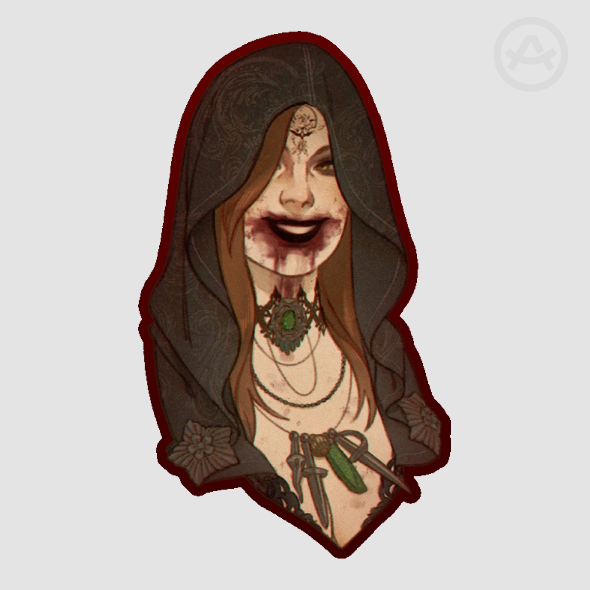 daniela dimitrescu sticker (ver. 2)