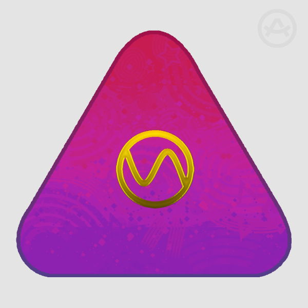Aceflux Pride Flag Sticker | Hot Foil Stamping Die Cut Sticker