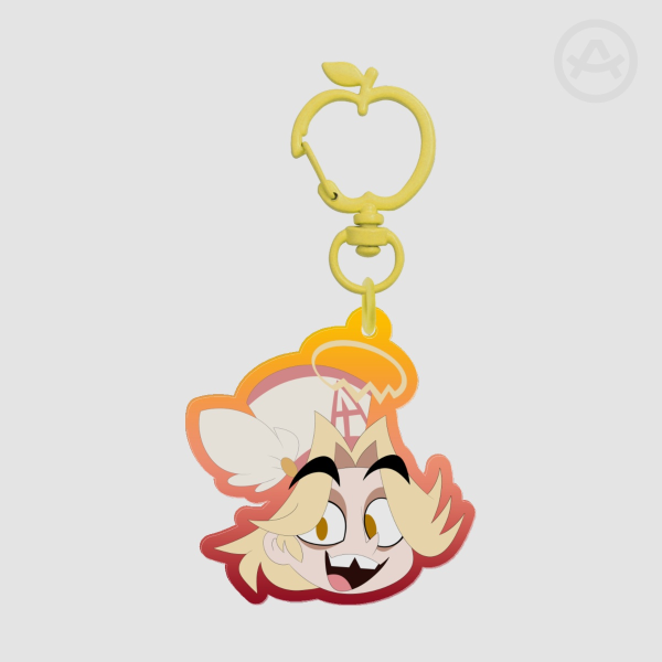 Abel Colored Edge Acrylic Keychain