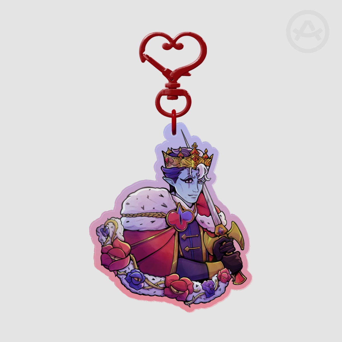 King Ad-Lib Shadow Milk Cookie Keychain