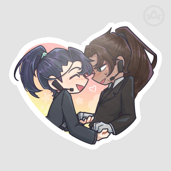 Full Stop Hongcliff Sticker