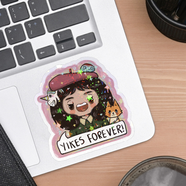 Little Misfortune Holographic Sticker