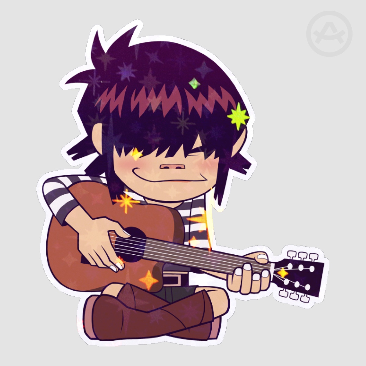 Noodle - Gorillaz (Sticker)