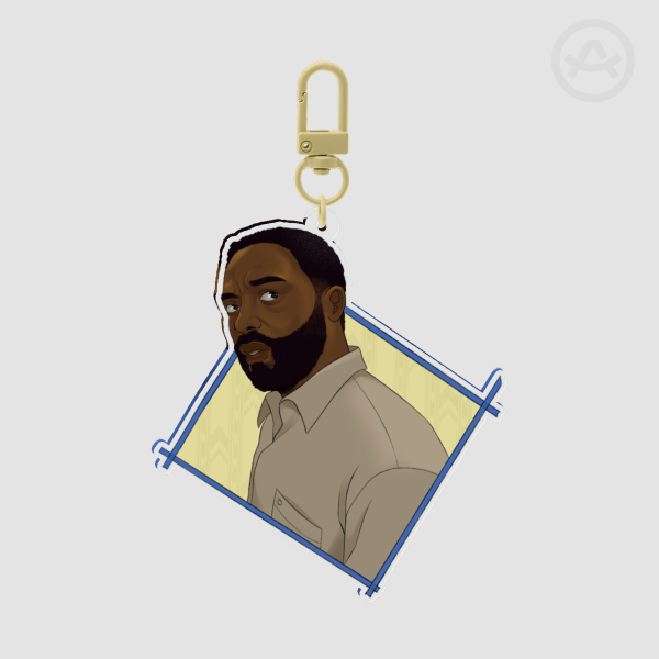 Clark Backrooms keychain