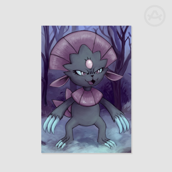 Weavile - A5 Poster