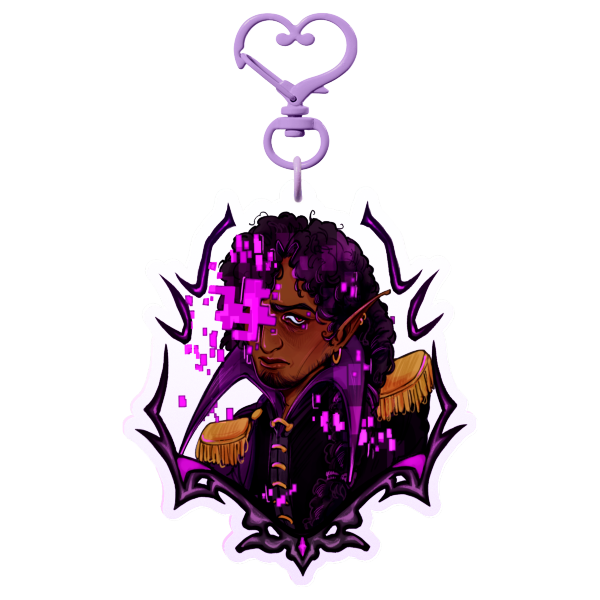 QSMP2 Ashswag Acrylic Keychain
