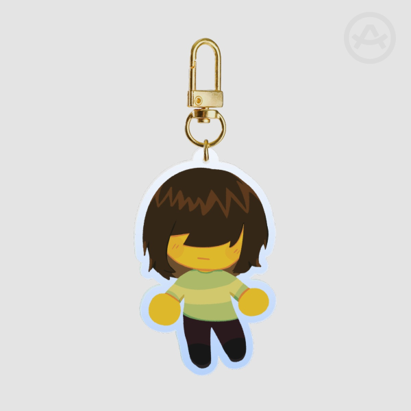 Deltarune Kris Colored Edge Acrylic Keychains