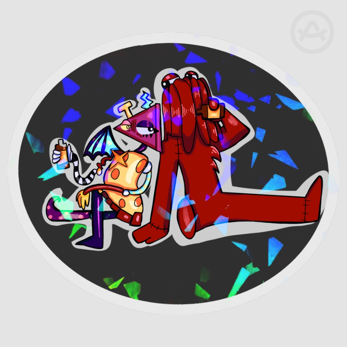 zooble and red