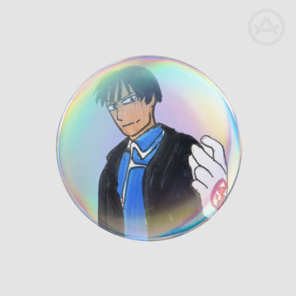 Roy Mustang Holo Badge