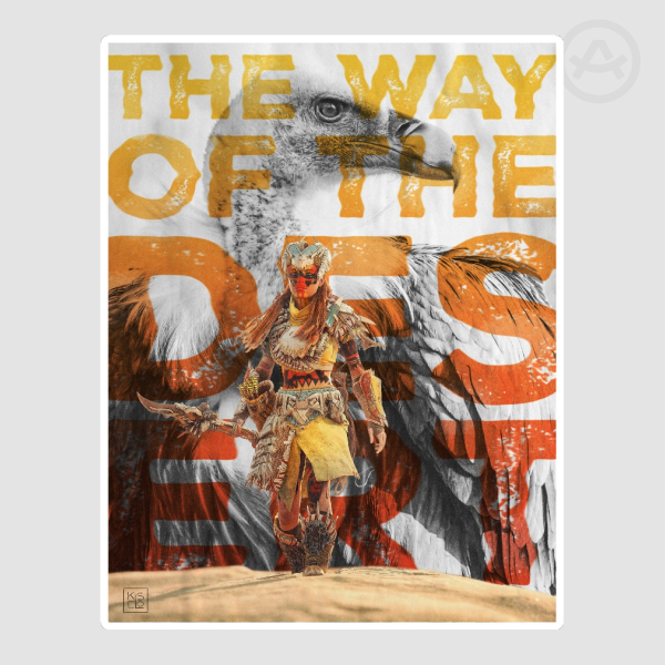 Way of the Desert Sticker