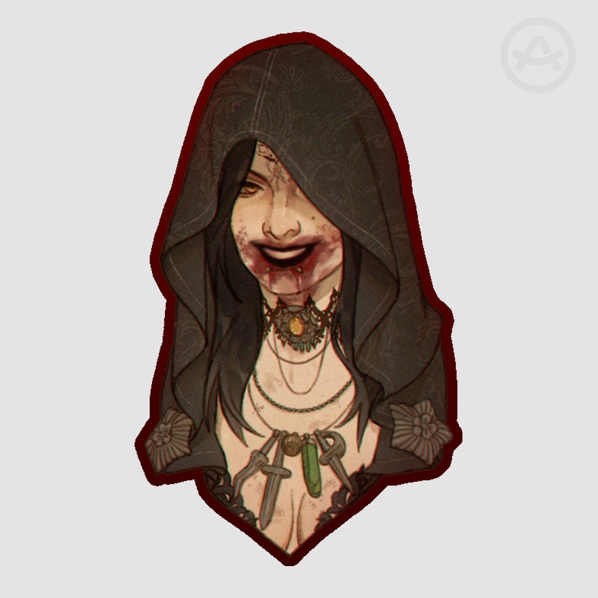 cassandra dimitrescu sticker (ver. 2)