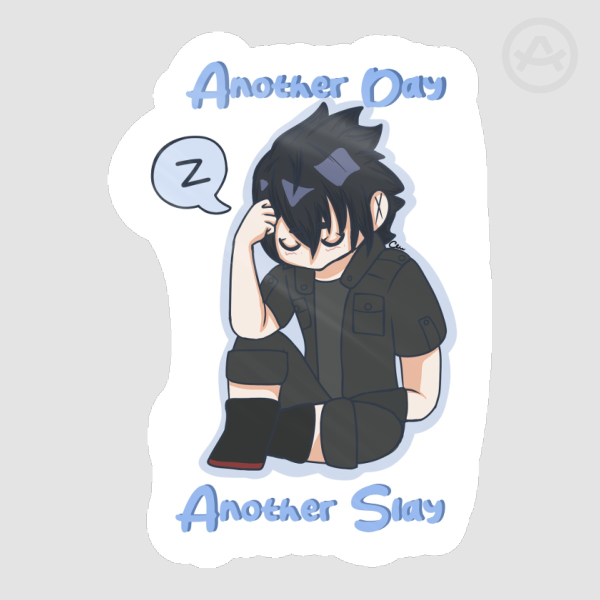 Noctis FFXV Slay Meme Sticker