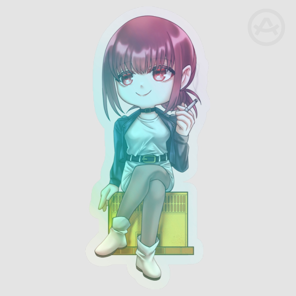 Smoking Behind the Supermarket with You - Tamaya (Yamada) anime stickers l Maerachii