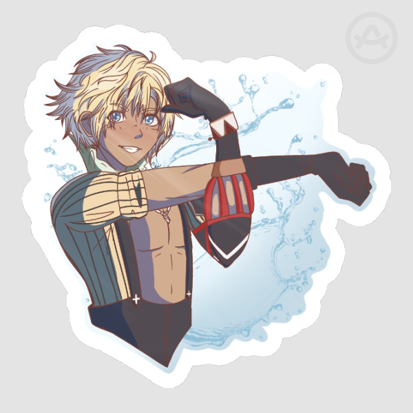 Tidus FFX Sticker