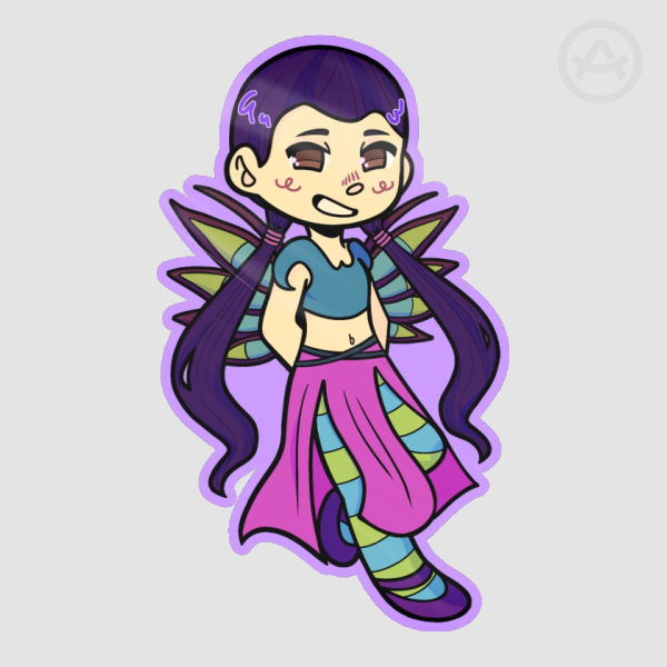 Hay Lin [W.I.T.C.H] Sticker