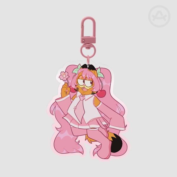 Sakura Miku Orange Cat