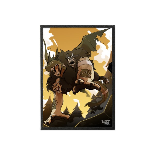 Chimera Artboard Print