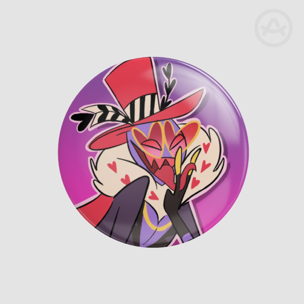 Valentino Button Pin
