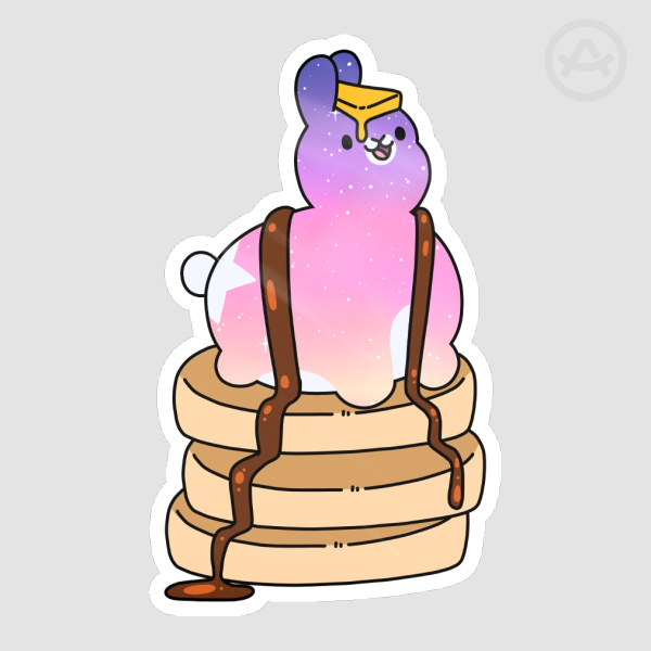 Pancake Bun Sticker