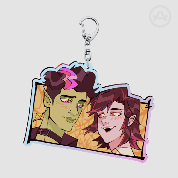 Speelldentine Rainbow Keychain