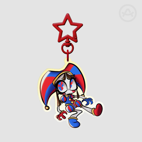 Pomni Keychain