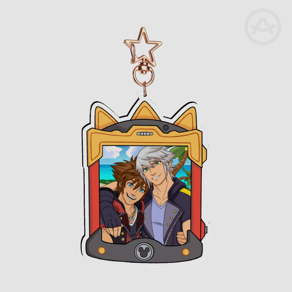 Sora + Riku - Clear Acrylic Keychains