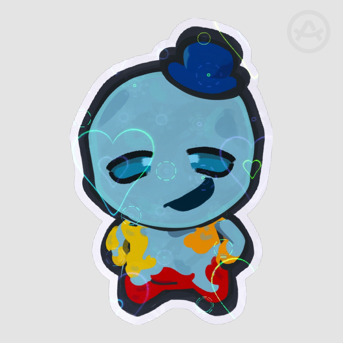 Doey the doughman Die Cut Sticker