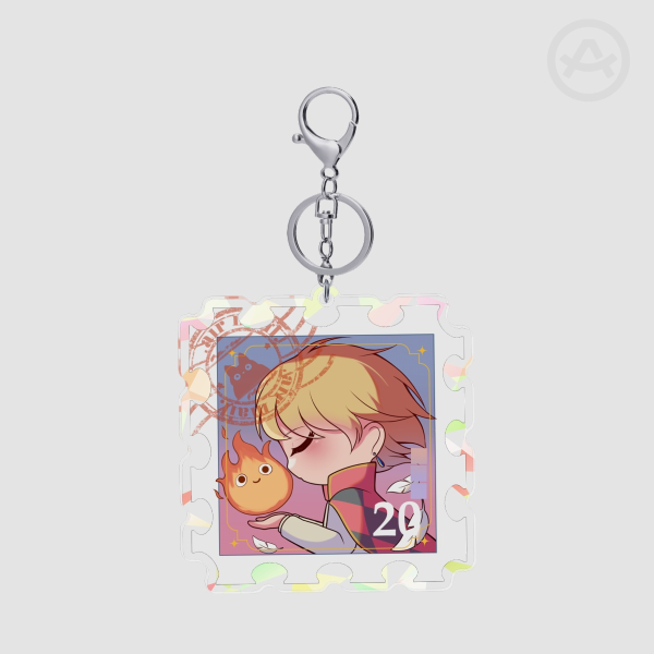 Howl's Moving Castle - Broken Glass Acrylic Keychains
