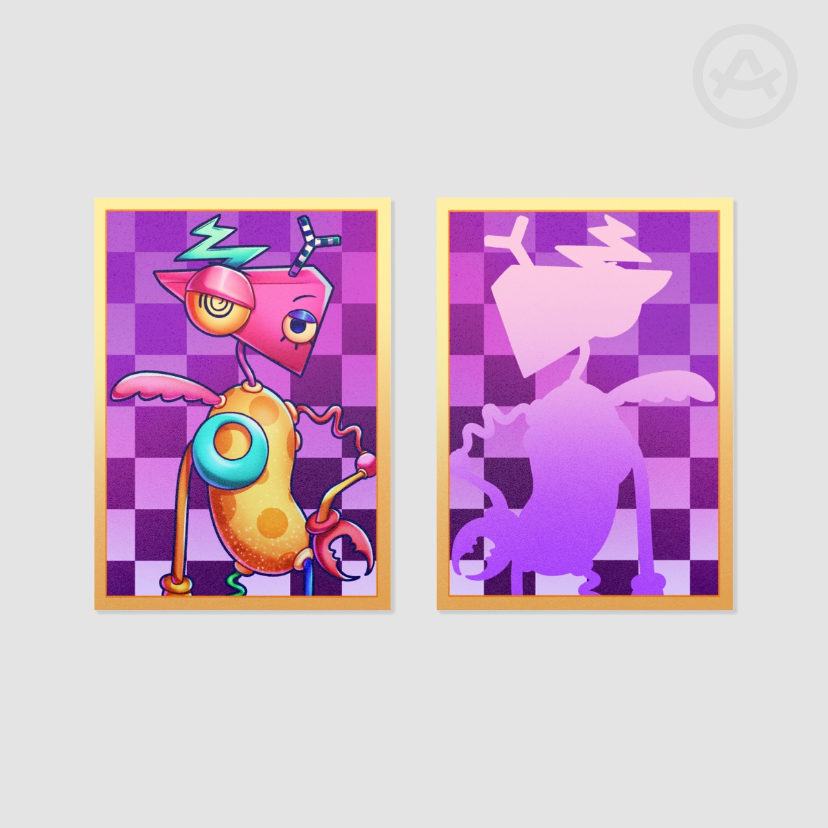 Zooble Checkered Print