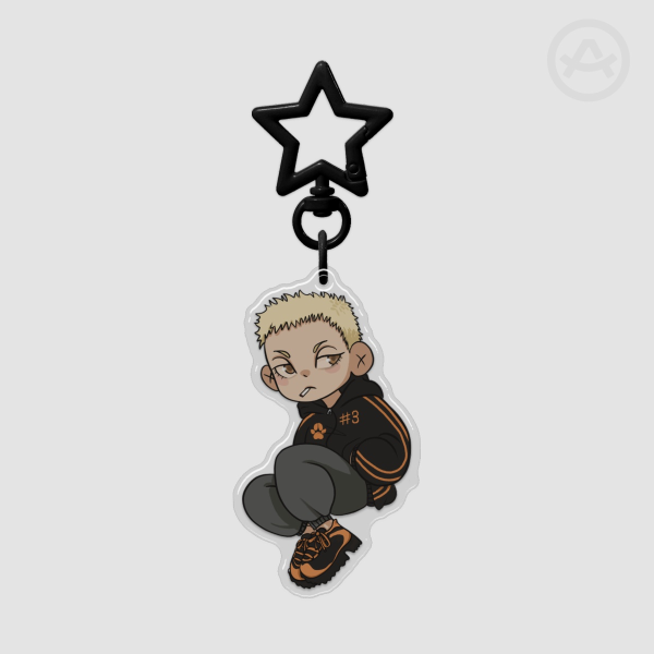 Andrew Minyard Epoxy Acrylic Keychains