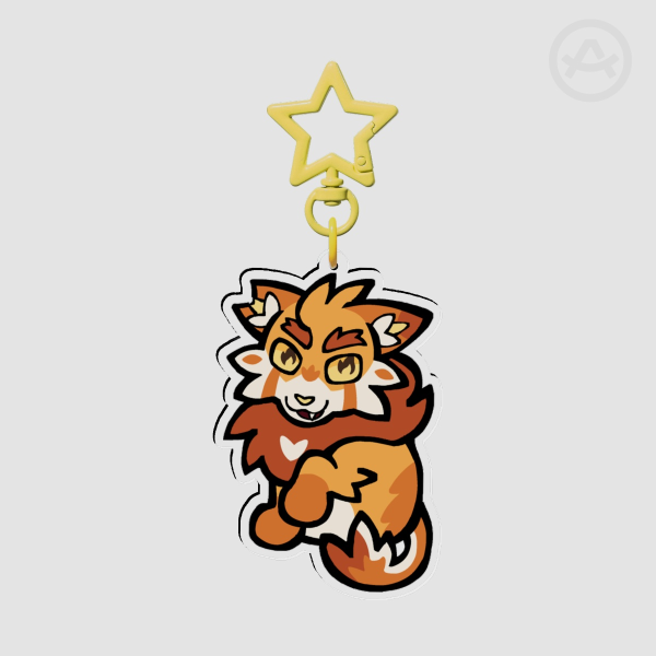WARRIOR CATS Lionblaze Keychain