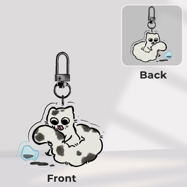 Brushkitty Double-sided Charm