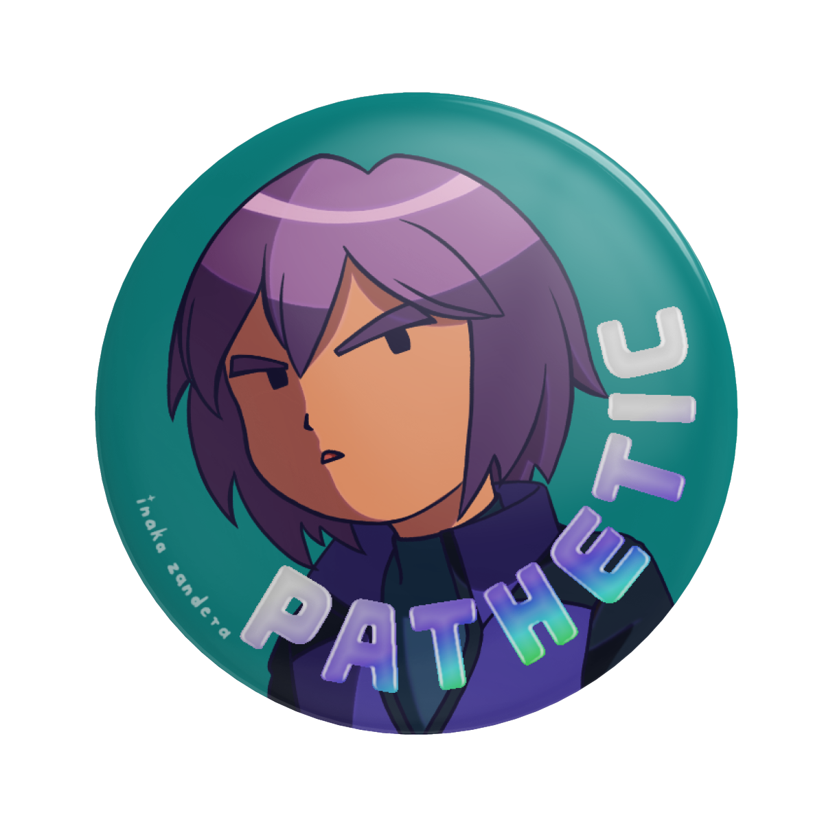 Paul "Pathetic" 💜 | Foil Round Badge | 2.28"(58mm)