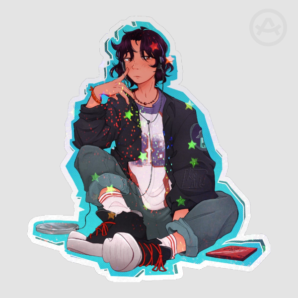 Daniel "Golden Tokens" Die Cut Stickers