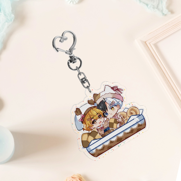 Sweets NireSaku Glitter Acrylic Keychain