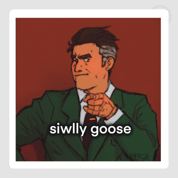Donovan Siwlly Goose Die Cut