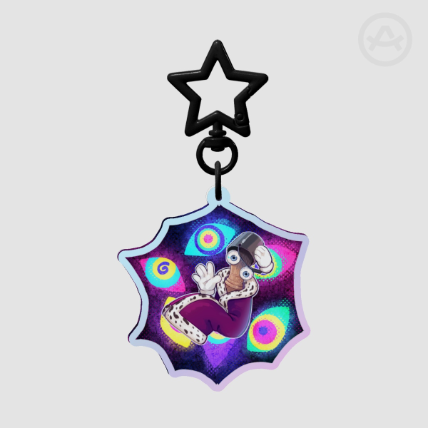 Kinger Abstraction - Rainbow Acrylic Keychains