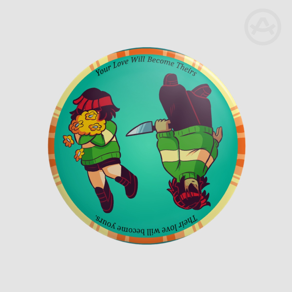 Kris & Chara Important People Button