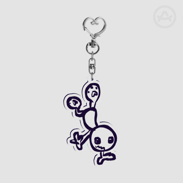 commission custom acrylic keychain design