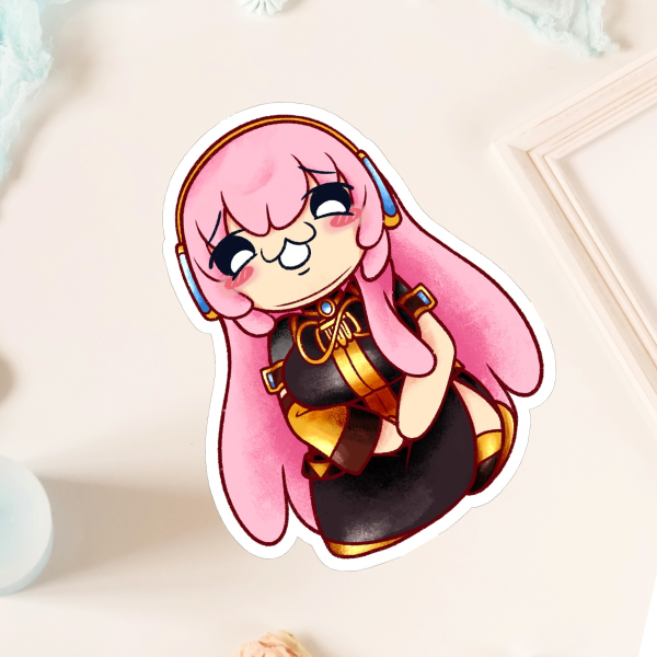 Soft Touch Sticker - Silly Luka