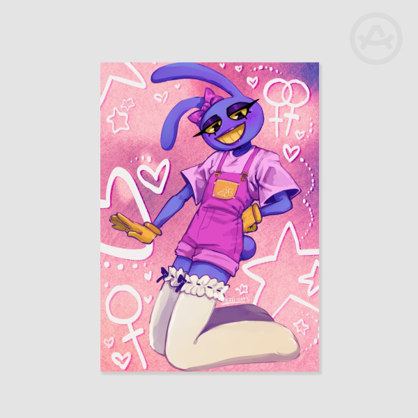 Pretty in pink - Jax print A5