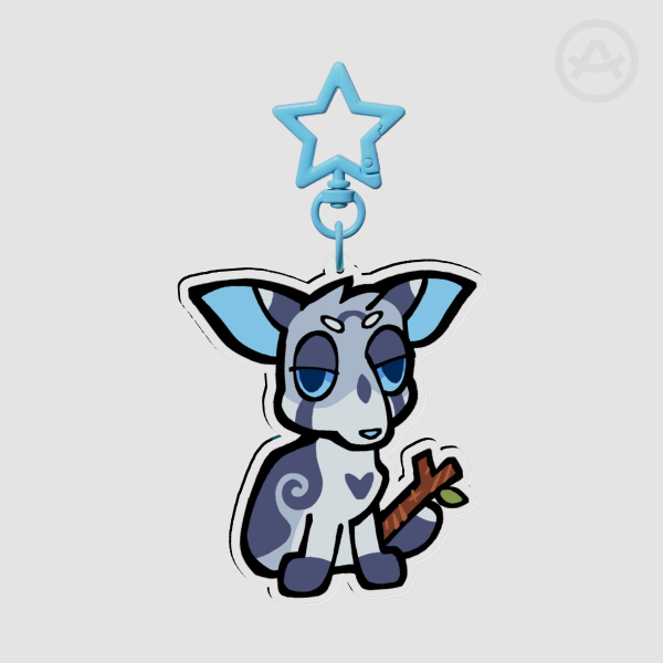 WARRIOR CATS Jayfeather Keychain