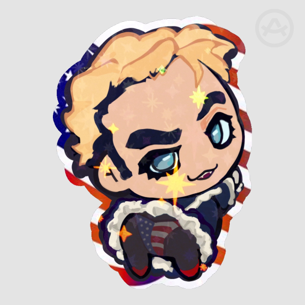 All American Homelander Die Cut Sticker