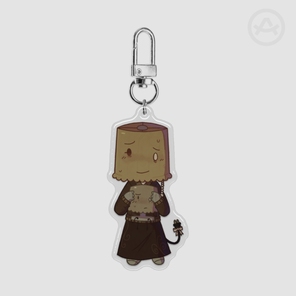 lampert regretevator x bfdi epoxy keychain