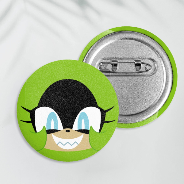 Surge the Tenrec "Crazed" Plush Badge