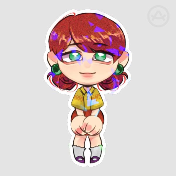 SDV Penny Die Cut Stickers