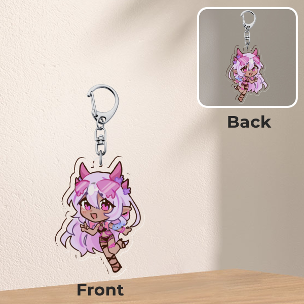 Hot Limit Hikari Bloom Chibi Keychain